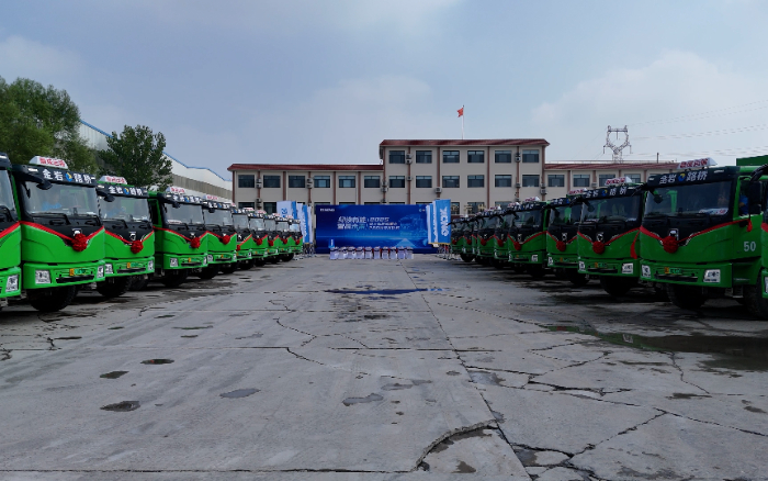 200台徐工新能源重卡，奔赴华北！