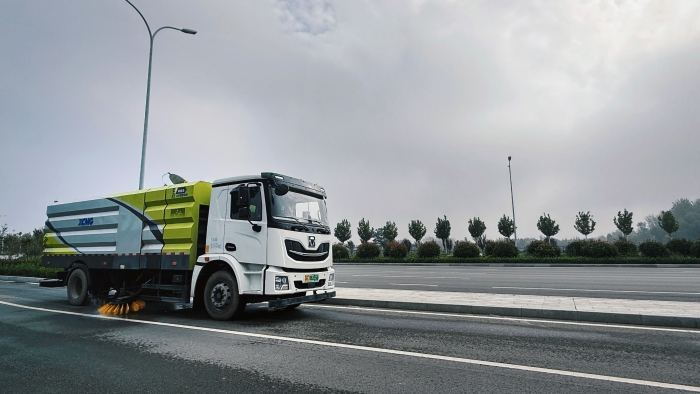 菏泽“迎宾大道”焕新进行时！来看徐工如何支招